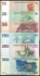 Picture of CONGO D.R. 10-500 Francs 2002-07 P 93-99 UNC