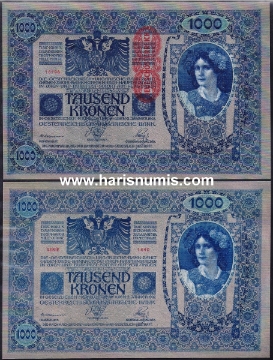 Picture of AUSTRIA 1000 Kronen ND (1919) P59 UNC