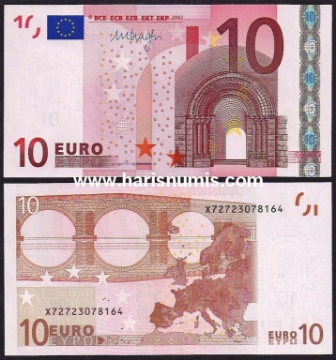 Picture of EUROPEAN UNION 10 Euro 2002 (2011) P15x Germany UNC