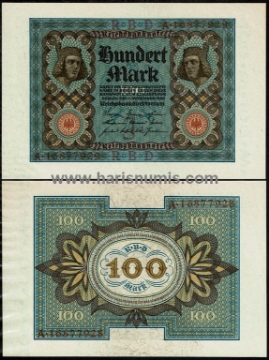 Picture of GERMANY 100 Mark 1920 P69b UNC