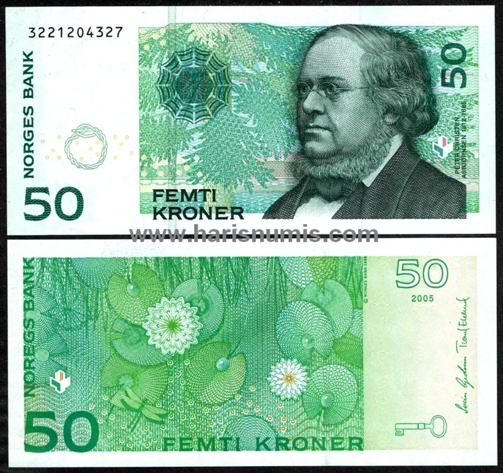 Picture of NORWAY 50 Kroner 2005 P46c UNC