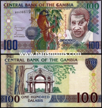 Picture of GAMBIA 100 Dalasis ND(2006) P29a UNC