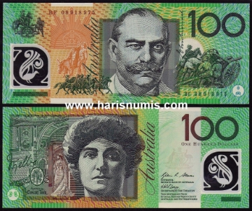 Picture of AUSTRALIA 100 Dollars 2008 P61 UNC