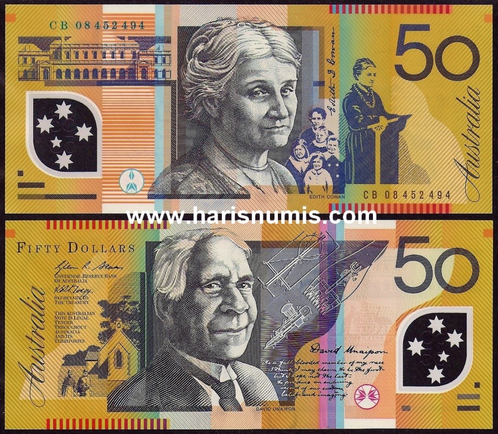 Picture of AUSTRALIA 50 Dollars 2008 P60f UNC