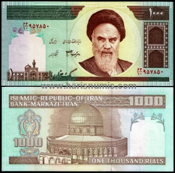 Picture of IRAN 1000 Rials ND(2005) P 143e UNC