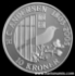 Picture of DENMARK 10 Kroner 2007 Comm. Silver Nightingale KM923a PROOF