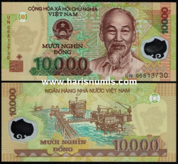 Picture of VIETNAM 10.000 Dong 2006 P 119a UNC