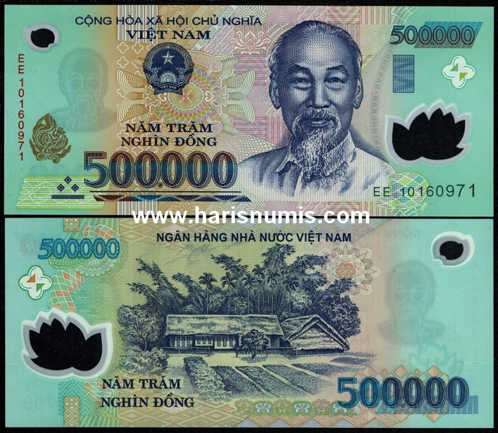 Picture of VIETNAM 500.000 Dong 2010 P 124g UNC