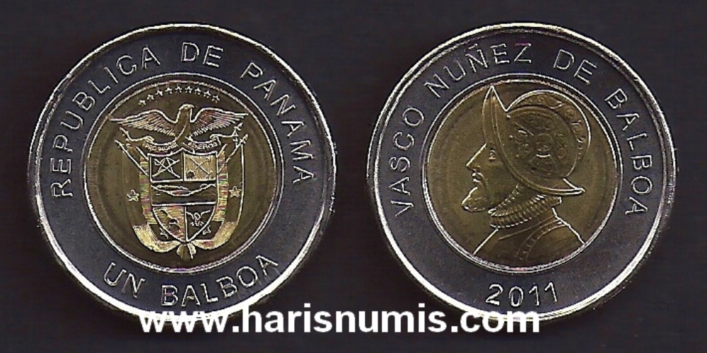 Picture of PANAMA 1 Balboa 2011 KM141 UNC