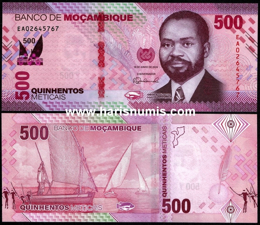 Picture of MOZAMBIQUE 500 Meticais 2024 P159a UNC