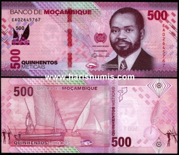 Picture of MOZAMBIQUE 500 Meticais 2024 P159a UNC