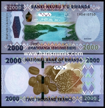 Picture of RWANDA 2000 Francs 2024 P44a UNC