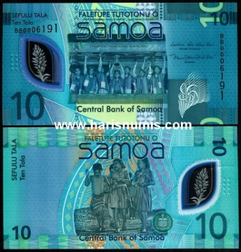 Picture of SAMOA 10 Tala ND(2024) P48a UNC