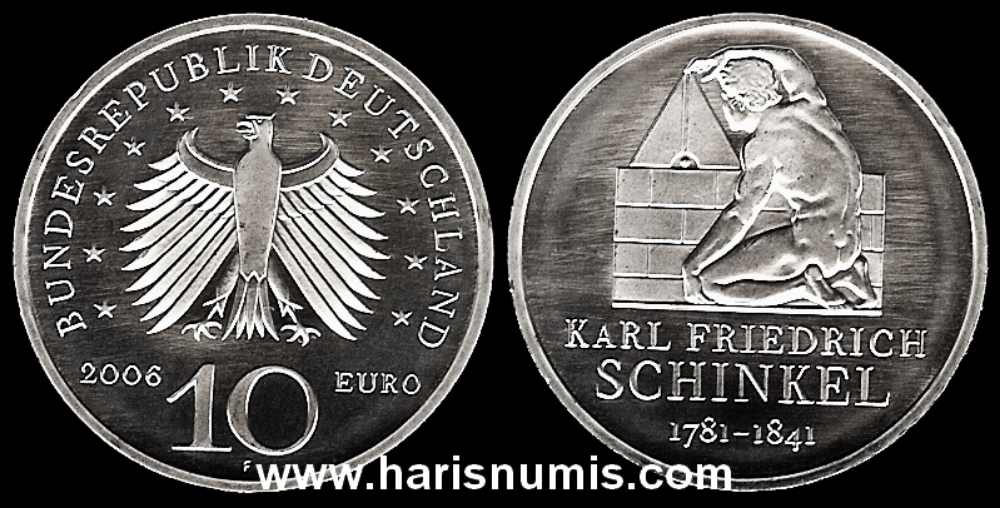 Picture of GERMANY 10 Euro 2006 F Comm. Silver KM245 UNC